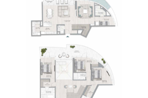 Apartemen di Business Bay, Dubai, UEA 1 ruangan, 40 m2 nomor 690180 - foto 11