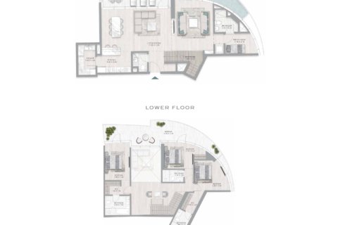 Apartemen di Business Bay, Dubai, UEA 1 ruangan, 40 m2 nomor 690180 - foto 13