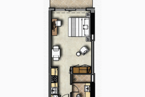 Apartamento para venda em Business Bay, Dubai, EAU 1 quarto № 690175 - foto 3