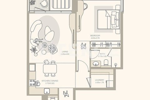 Leilighet til salgs i Dubai, Emiratene 1 soverom, 75 kvm Nr. 700494 - Foto 13