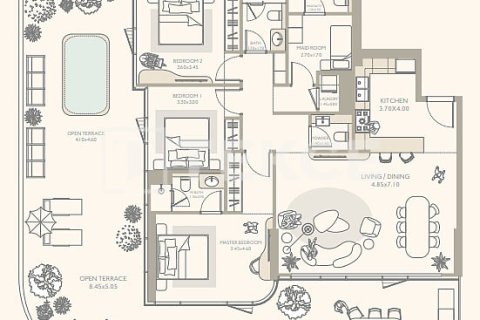 Leilighet til salgs i Dubai, Emiratene 1 soverom, 75 kvm Nr. 700494 - Foto 18