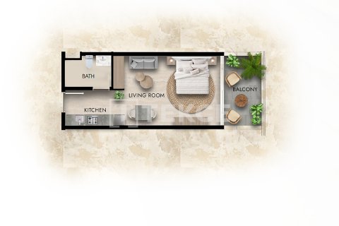 Arjan, Dubai, UAE의 판매용 아파트 42제곱미터 번호 730844 - 사진 21