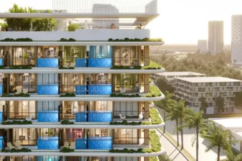 Διαμέρισμα σε Dubai, ΗΑΕ 1 υπνοδωμάτιο, 42 τ.μ. Αρ. 729420 - φωτογραφία 3