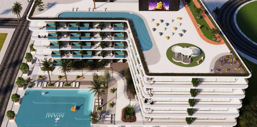 Apartamento en Dubai, EAU 1 dormitorio, 68.2 m² № 701579