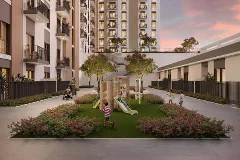 Byt v Town Square, Dubai, SAE 1 ložnice Č.: 731948 - fotografie 3