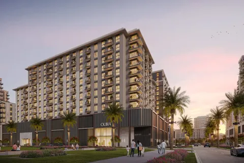 Apartemen di Town Square, Dubai, UEA 1 kamar tidur nomor 731949