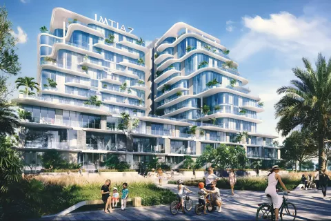 Apartmen di Dubai, UAE 1 bilik tidur, 76 meter persegi № 639721
