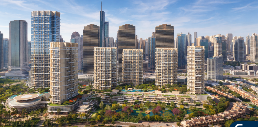 Byt v Jumeirah Islands, Dubai, SAE 1 ložnice, 78 m² Č.: 697627