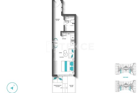 阿联酋 Dubai Dubai Land 待售 : 2 卧, 94 平方米 , 编号712004 - 照片 26