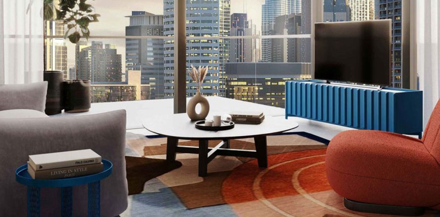 Leilighet i Business Bay, Dubai, Emiratene 1 soverom, 57.5 kvm nr. 758228