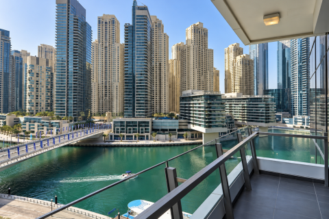 Dubai Marina、Dubai、UAEにあるマンション 1ベッドルーム、77.3 m2 No764273