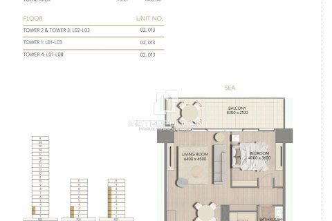 Střešní byt v Mina Al Arab, Ras Al Khaimah, SAE 4 ložnice, 644 m² Č.: 665208 - fotografie 11
