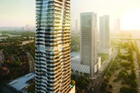 Jumeirah Village Circle, Dubai, UAE의 아파트 침실 1개, 78제곱미터 번호 669624