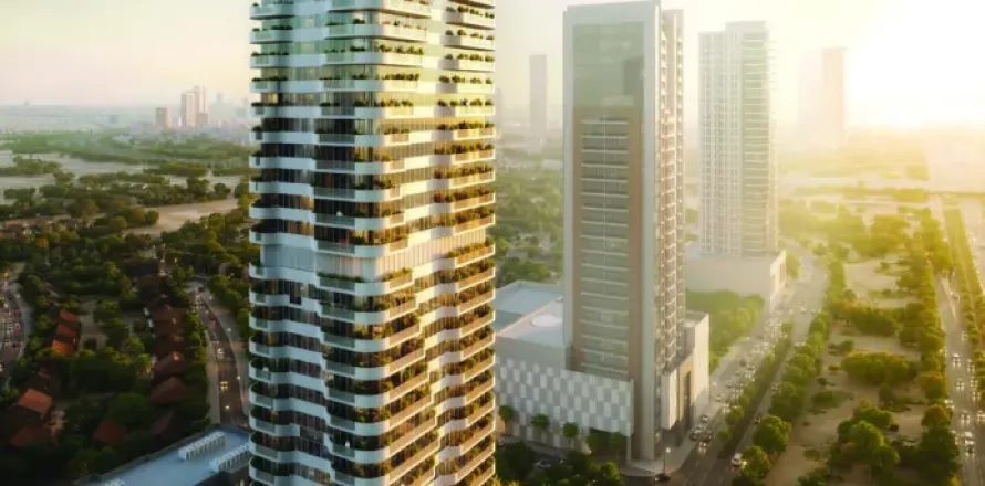 阿联酋 Dubai Jumeirah Village Circle 公寓  1 卧, 78 平方米 , 编号 669624