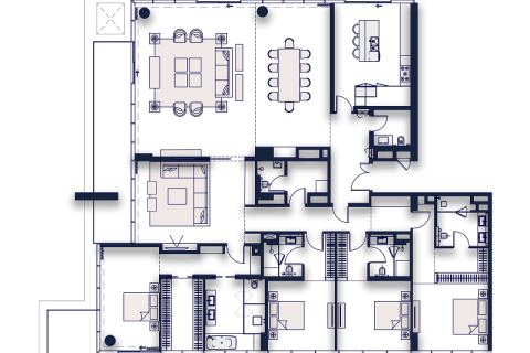 Apartman u Dubai, UAE 1 spavaća soba Br. 689694 - fotografija 11