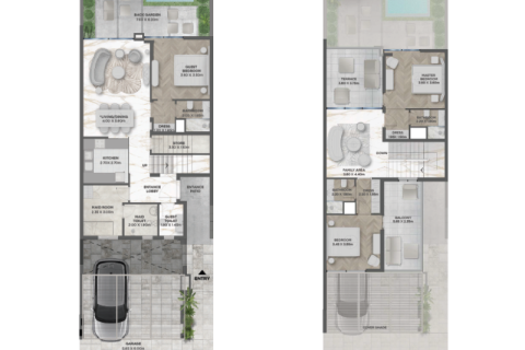 Rumah bandar di Mohammed Bin Rashid City, Dubai, UAE 3 bilik tidur, 259 meter persegi № 689866 - foto 4