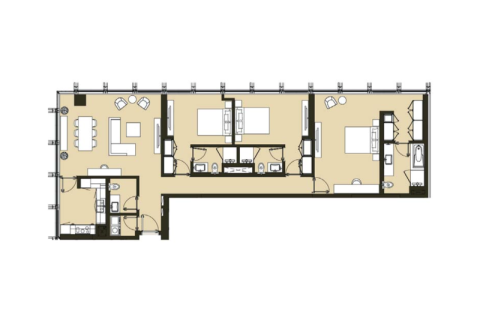 Διαμέρισμα σε Business Bay, Dubai, ΗΑΕ 1 υπνοδωμάτιο, 98 τ.μ. Αρ. 689871 - φωτογραφία 4