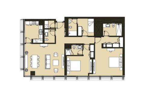 Διαμέρισμα σε Business Bay, Dubai, ΗΑΕ 1 υπνοδωμάτιο, 98 τ.μ. Αρ. 689871 - φωτογραφία 5