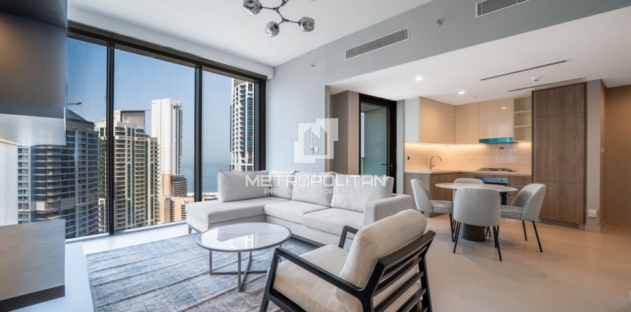 Apartmen di Dubai Marina, UAE 1 bilik tidur, 77 meter persegi № 663765