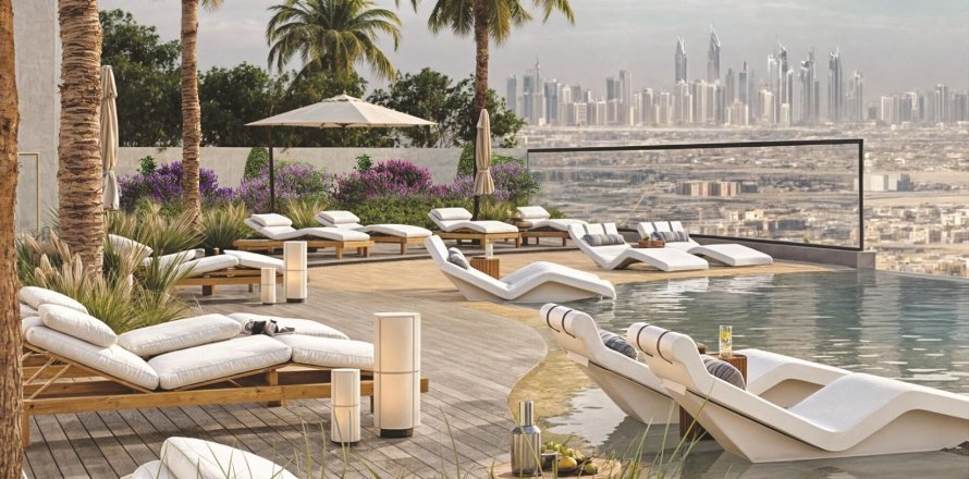 Byt v Dubai, SAE 1 pokoj, 46 m² Č.: 729655