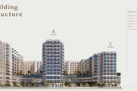 Apartament na sprzedaż w Ras Al Khaimah, ZEA 2 sypialnie, 1100 mkw., nr 763618 - zdjęcie 8