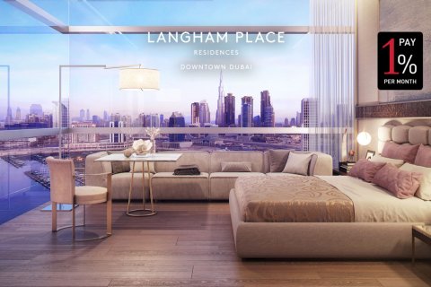 Apartment til salg i Downtown Dubai (Downtown Burj Dubai), Dubai, UAE 1 soveværelse, 43 kvm № 708644 - foto 8