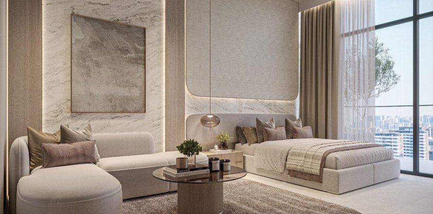 Apartament në Seraph by Wadan në Dubai Land, Emiratet e Bashkuara Arabe 1 dhomë gjumi, 72 m2. № 640960