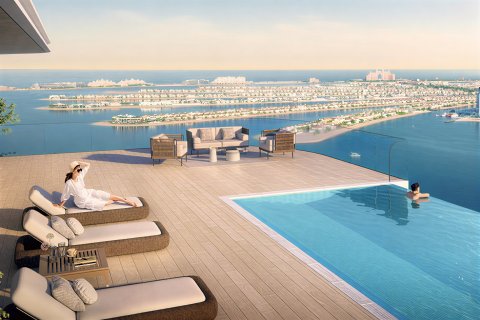 Apartment i Dubai Harbour, Dubai, UAE 1 soveværelse, 85.28 kvm № 748989
