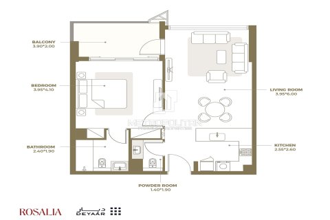 Lakás itt: Al Furjan, Dubai, EAE, 1 hálószoba, 73 m², azonosító: 663517 - fénykép 12