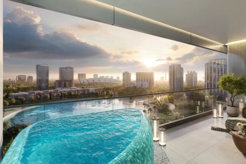 Lägenhet till försäljning i Dubai Sports City, Dubai, UAE 2 sovrum, 117.6 kvm Nr. 699734 - fotografi 2