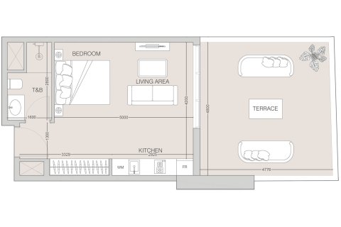 Huoneisto Jumeirah Village Circle, Dubai, Arabiemiraatit 1 huone, 35 m2 № 728489 - kuva 27