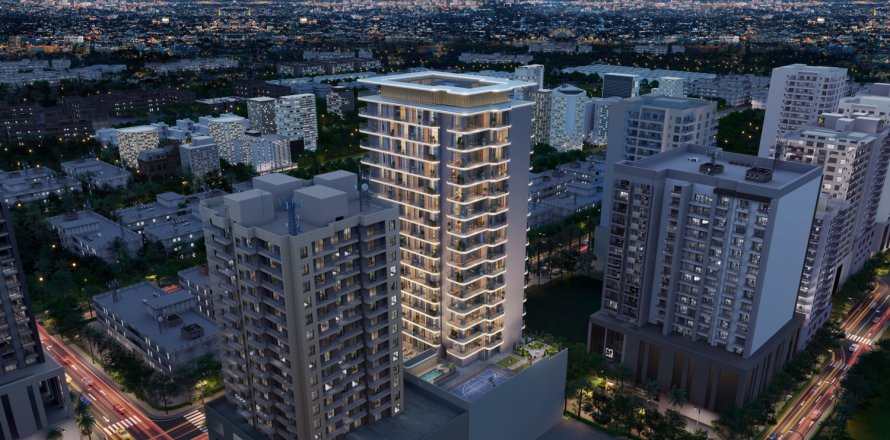 Korter asukohaga Jumeirah Village Circle, Dubai, AÜE: 1 magamistoaga, 44 m² Nr 729062