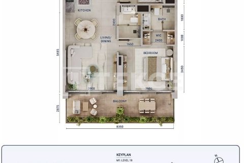 Apartament de vânzare în Dubai, EAU 3 dormitoare, 154 mp.  №715520 - poză 14