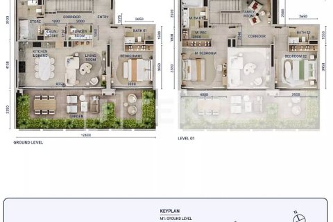 Apartament de vânzare în Dubai, EAU 3 dormitoare, 154 mp.  №715520 - poză 18