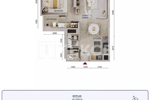 Apartament de vânzare în Dubai, EAU 3 dormitoare, 154 mp.  №715520 - poză 12