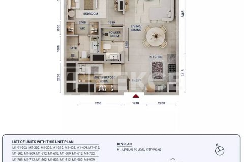 Apartament de vânzare în Dubai, EAU 3 dormitoare, 154 mp.  №715520 - poză 15