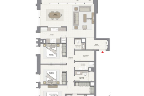 آپارتمان برای فروش در  Dubai Creek Harbour (The Lagoons)، Dubai، امارات متحده عربی  1 خوابه ، 64 متر مربع ، شماره 690196 - تصویر 9