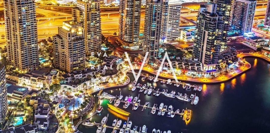 Apartemen di Dubai Marina, UEA 1 kamar tidur, 69.25 m2 nomor 637780