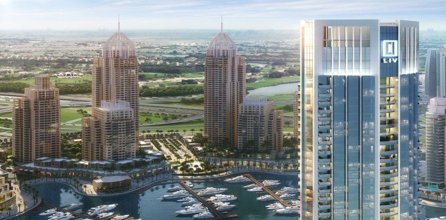 Appartamento a Dubai Marina, Dubai, EAU 1 camera da letto, 43 mq. № 729268