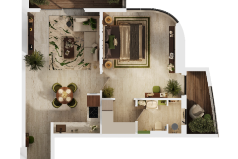 Купити квартиру в Dubai Sports City, Дубай, ОАЕ 1 кімната, 43м2, № 732673 - фото 6