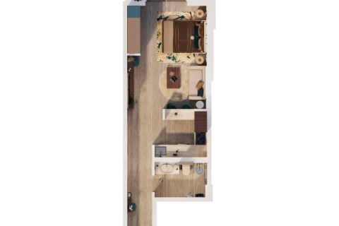Купити квартиру в Dubai Sports City, Дубай, ОАЕ 1 кімната, 43м2, № 732673 - фото 5