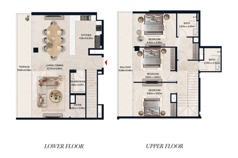 Apartament na sprzedaż w Jumeirah Village Circle, Dubai, ZEA 1 pokój, 36 mkw., nr 732670 - zdjęcie 9