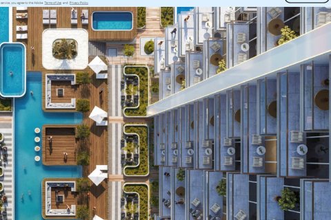 Apartemen di Meydan, Dubai, UEA 2 kamar tidur, 131.5 m2 nomor 661802 - foto 14