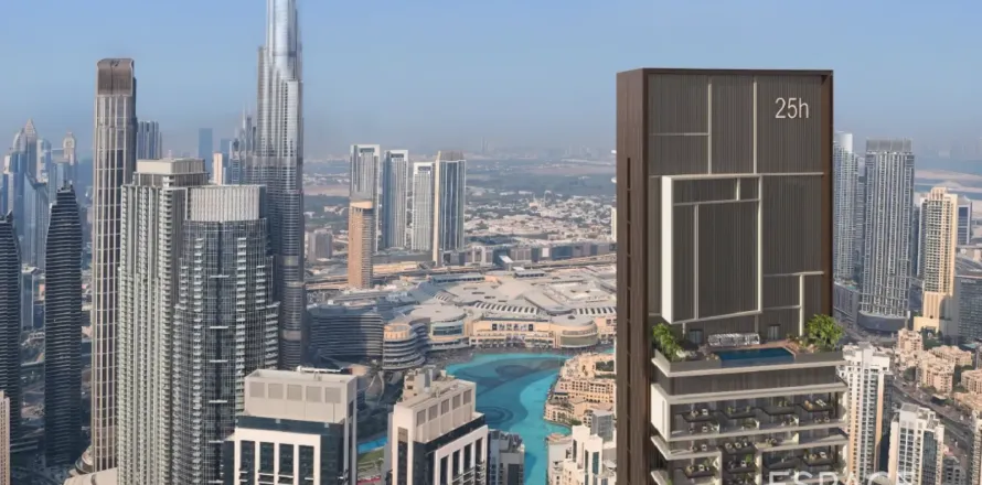 Apartament në Downtown Dubai (Downtown Burj Dubai), Emiratet e Bashkuara Arabe 1 dhomë gjumi, 87 m2. № 738090