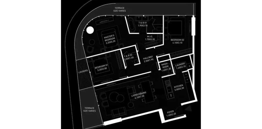 Floor plan in V1stara House 2
