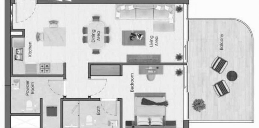 Appartement à Nadd Al Sheba, Dubai, EAU: 1 chambre, 71.15 m2 № 635035