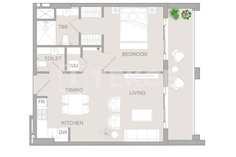 Lakás itt: Dubai Land, EAE, 1 hálószoba, 73 m², azonosító: 700505 - fénykép 19