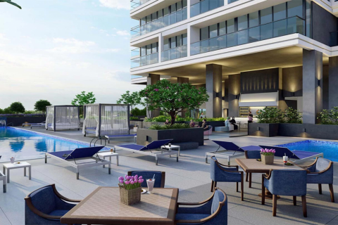 Huoneisto Jumeirah Village Circle, Dubai, Arabiemiraatit 2 makuuhuonetta, 140 m2 № 639358 - kuva 1