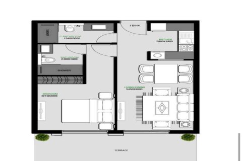 Dzīvoklis Dubaijā, AAE 1 istaba, 74 m2 Nr. 734472 - attēls 17