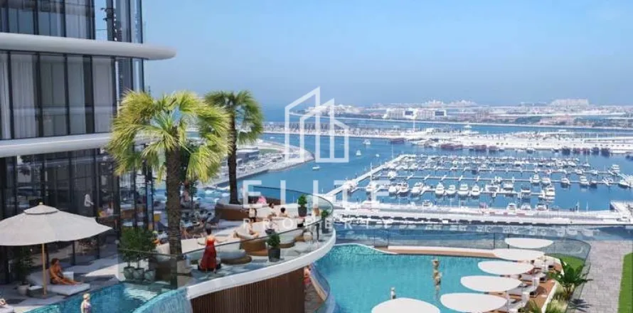 Apartmen di Dubai Harbour, UAE 1 bilik tidur, 79 meter persegi № 764599